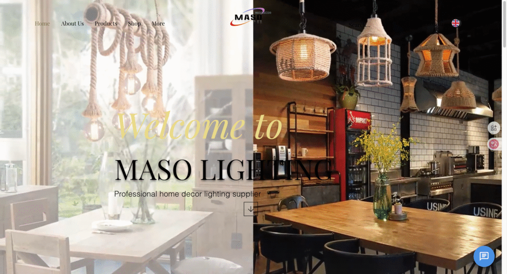 Maso Lighting — Hotel and Villa Lighting Specialist