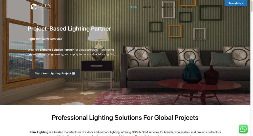 Qilux Lighting — Trusted Supplier for Middle East Projects