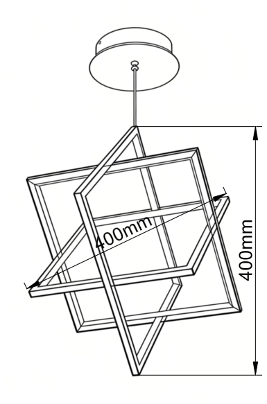Altair 400 Ceiling lamp