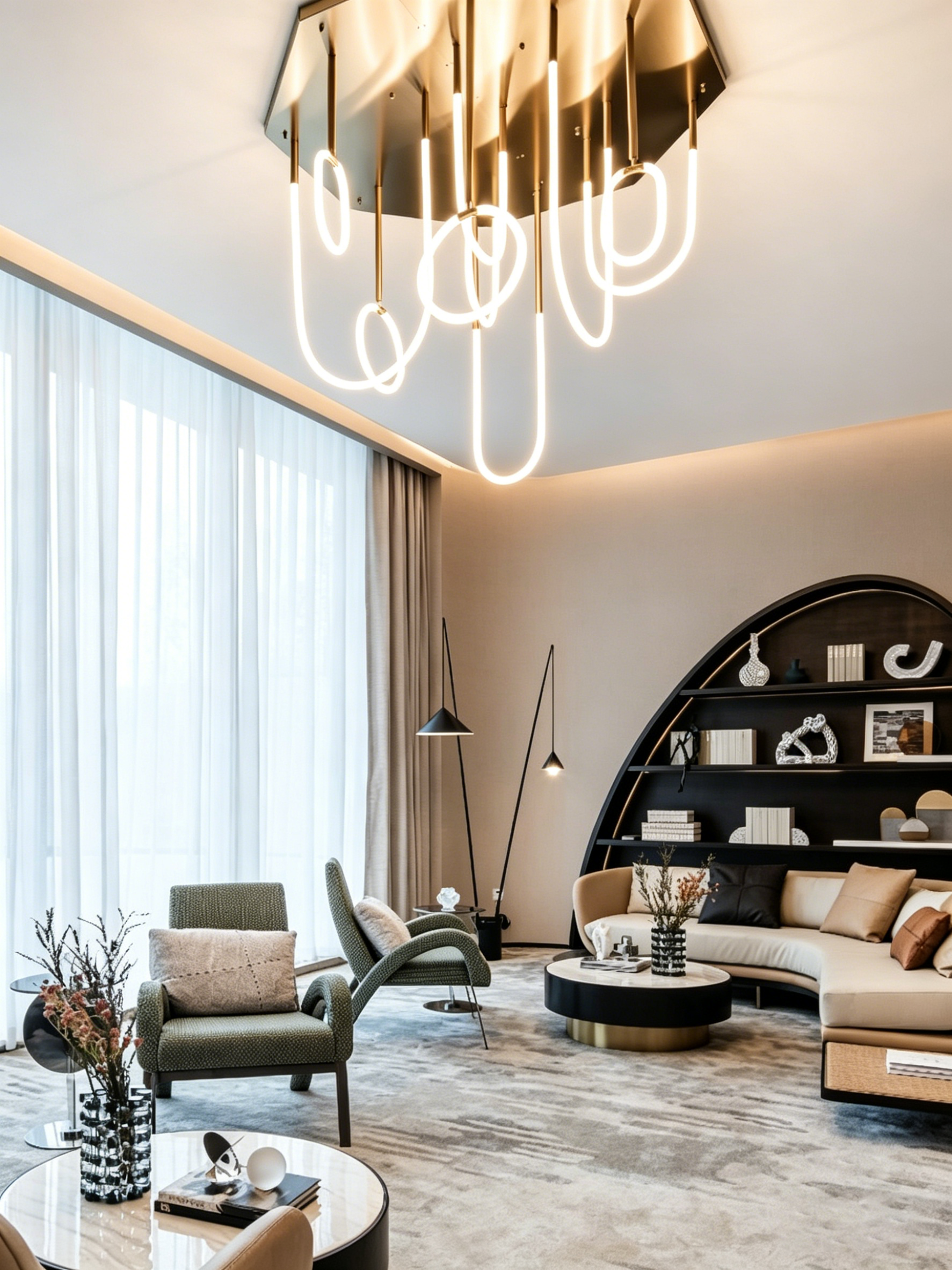 Qilux Altair 600 Ceiling lamp - Image 5