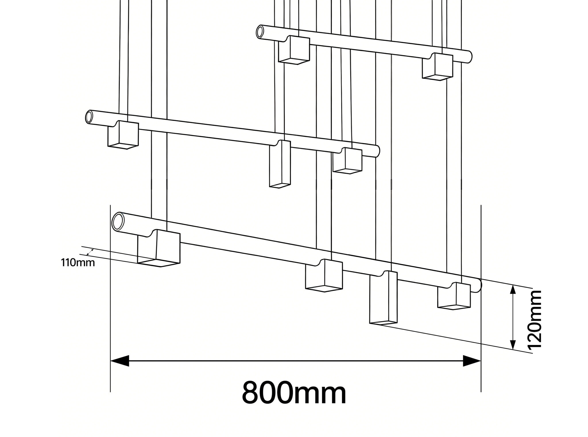 Calina 800 pendant