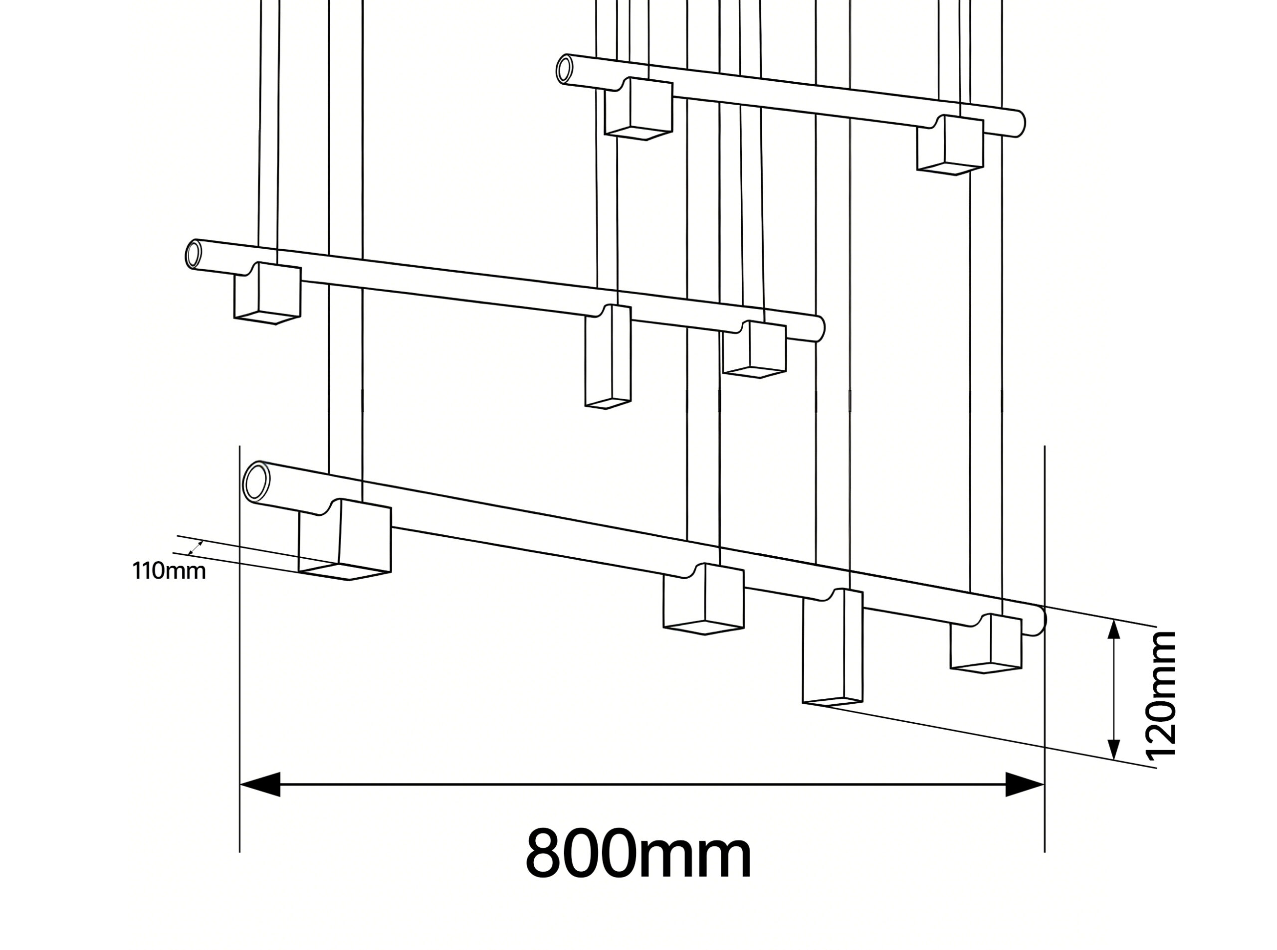 Qilux Calina 800 pendant - Image 2