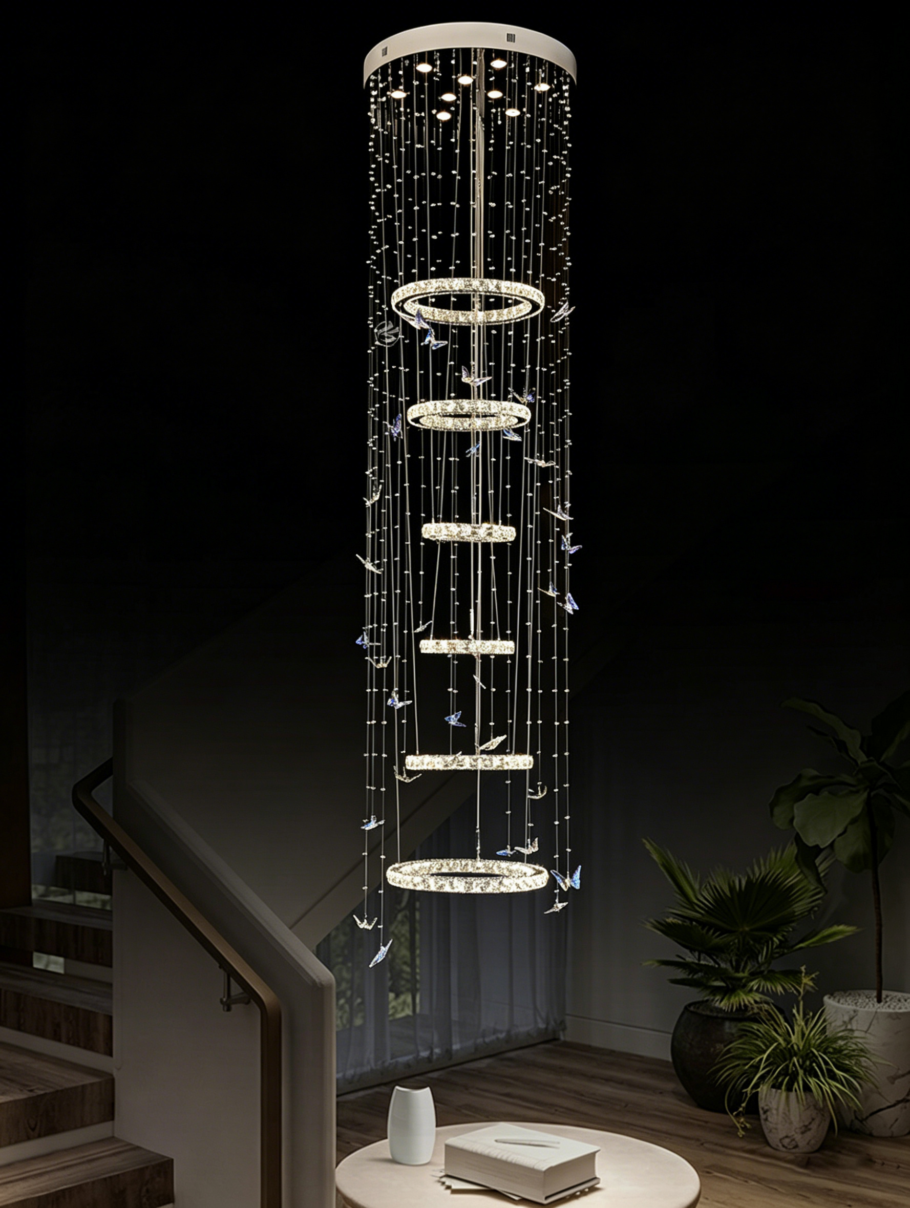 Qilux Crystal Chandelier 1400 - Image 6