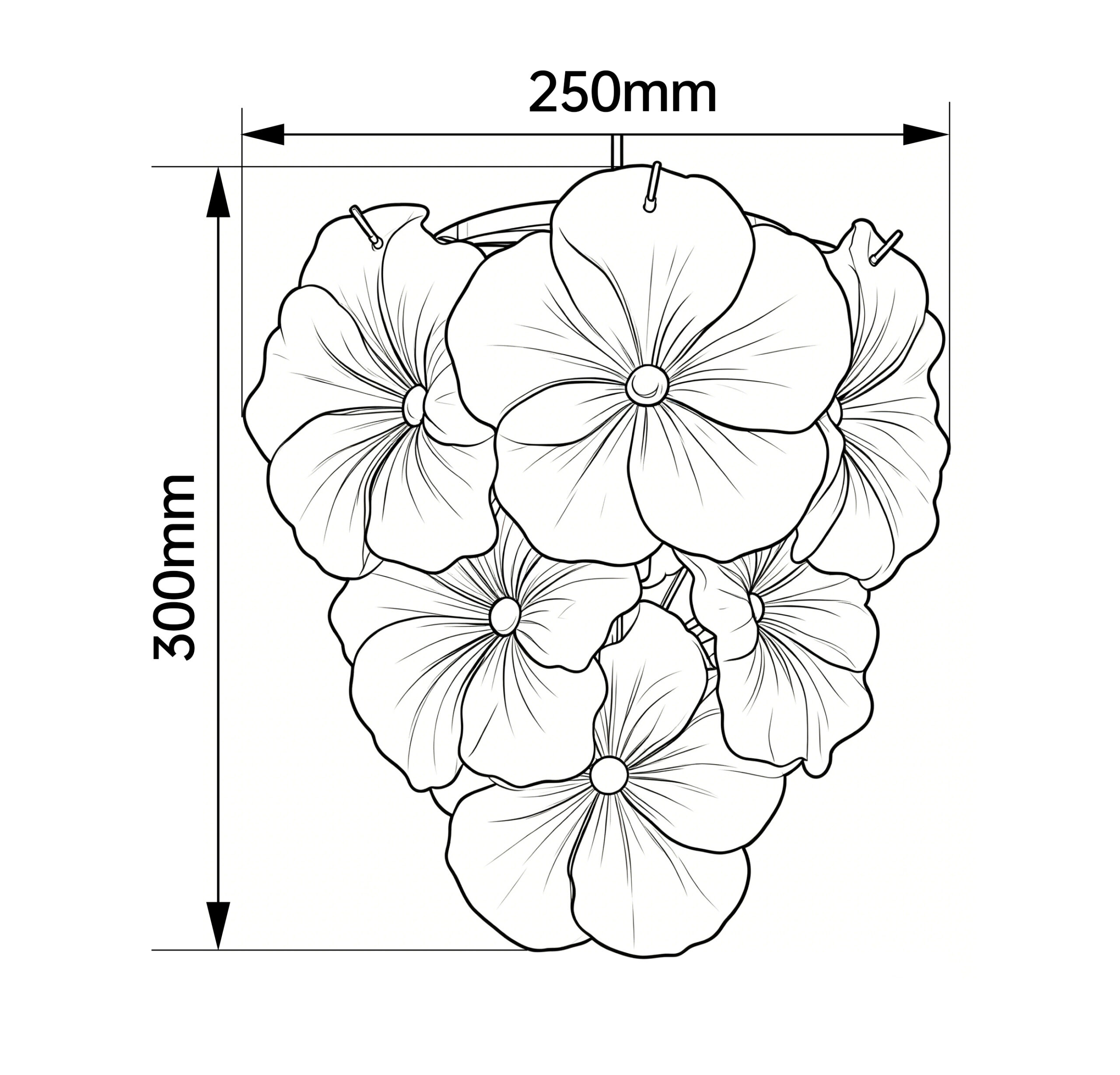 Qilux Crystal wall light 250 - Image 3