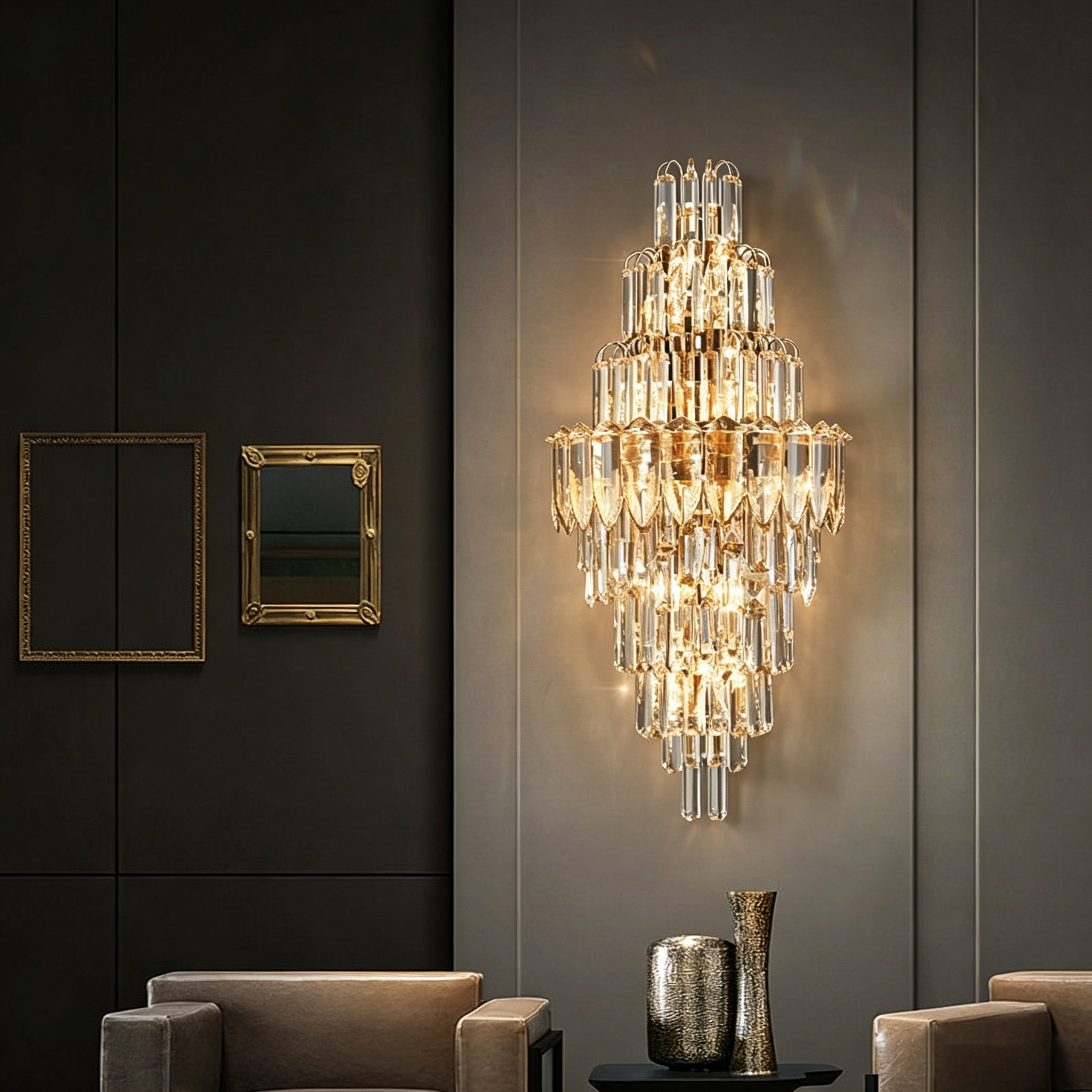 Qilux Crystal wall light 500 - Image 6