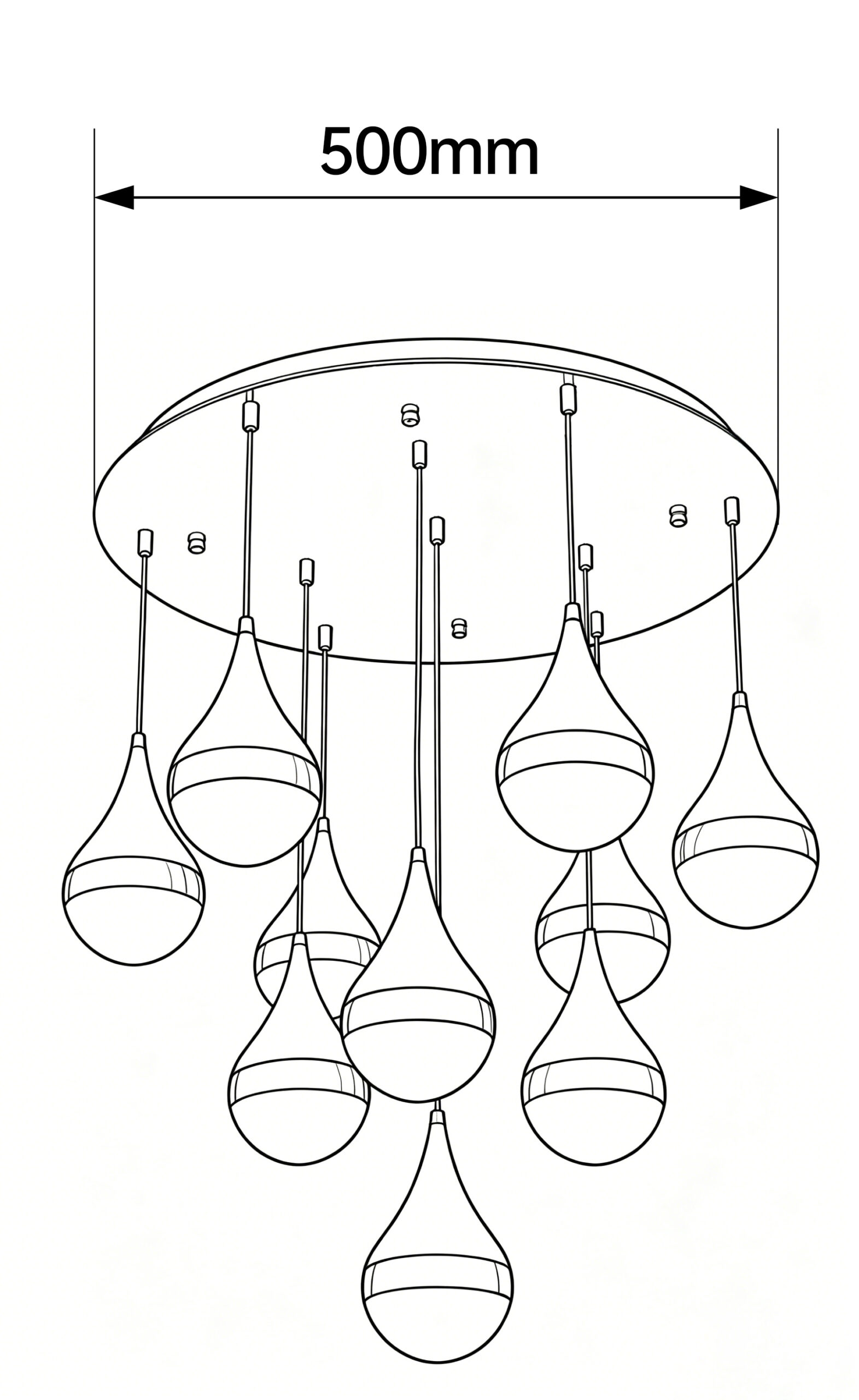 Qilux Orlina 500 Ceiling lamp - Image 4