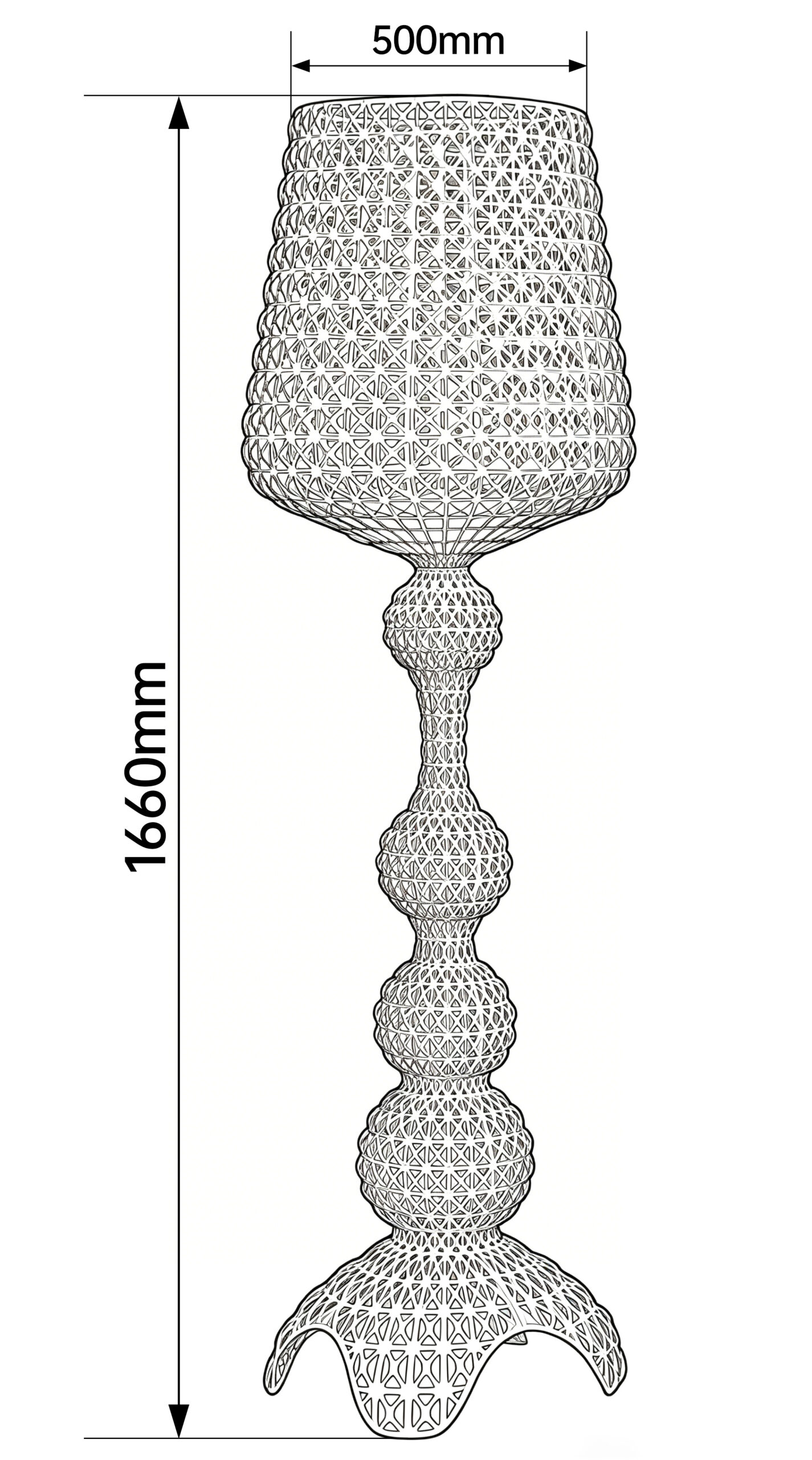 Qilux Virelli 500 floor lamp - Image 7