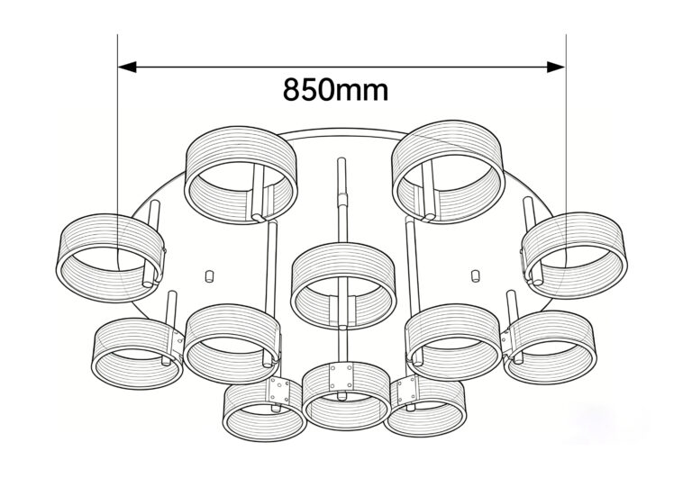 Orlina 850 Ceiling lamp (2)