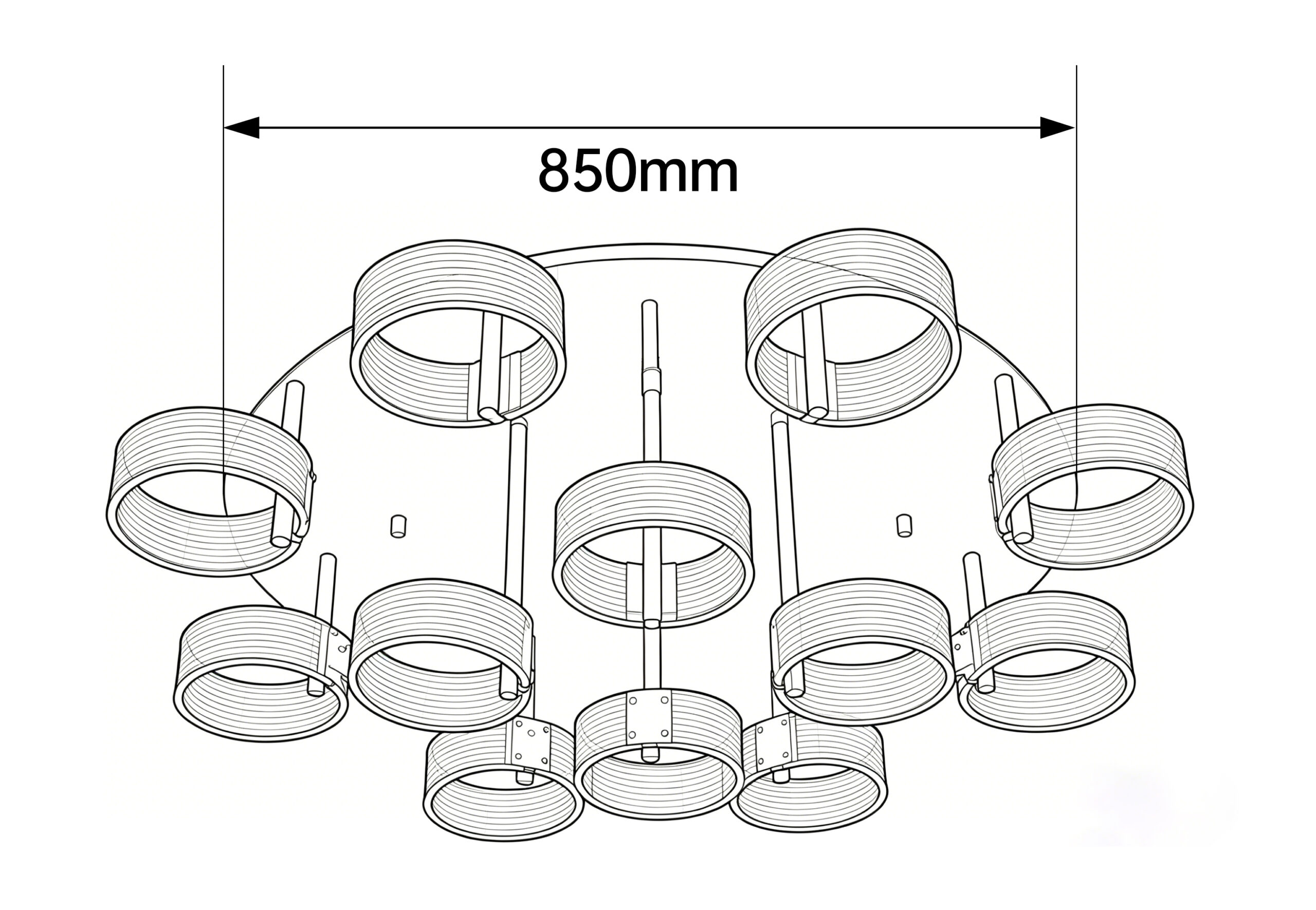 Qilux Orlina 850 Ceiling lamp - Image 2