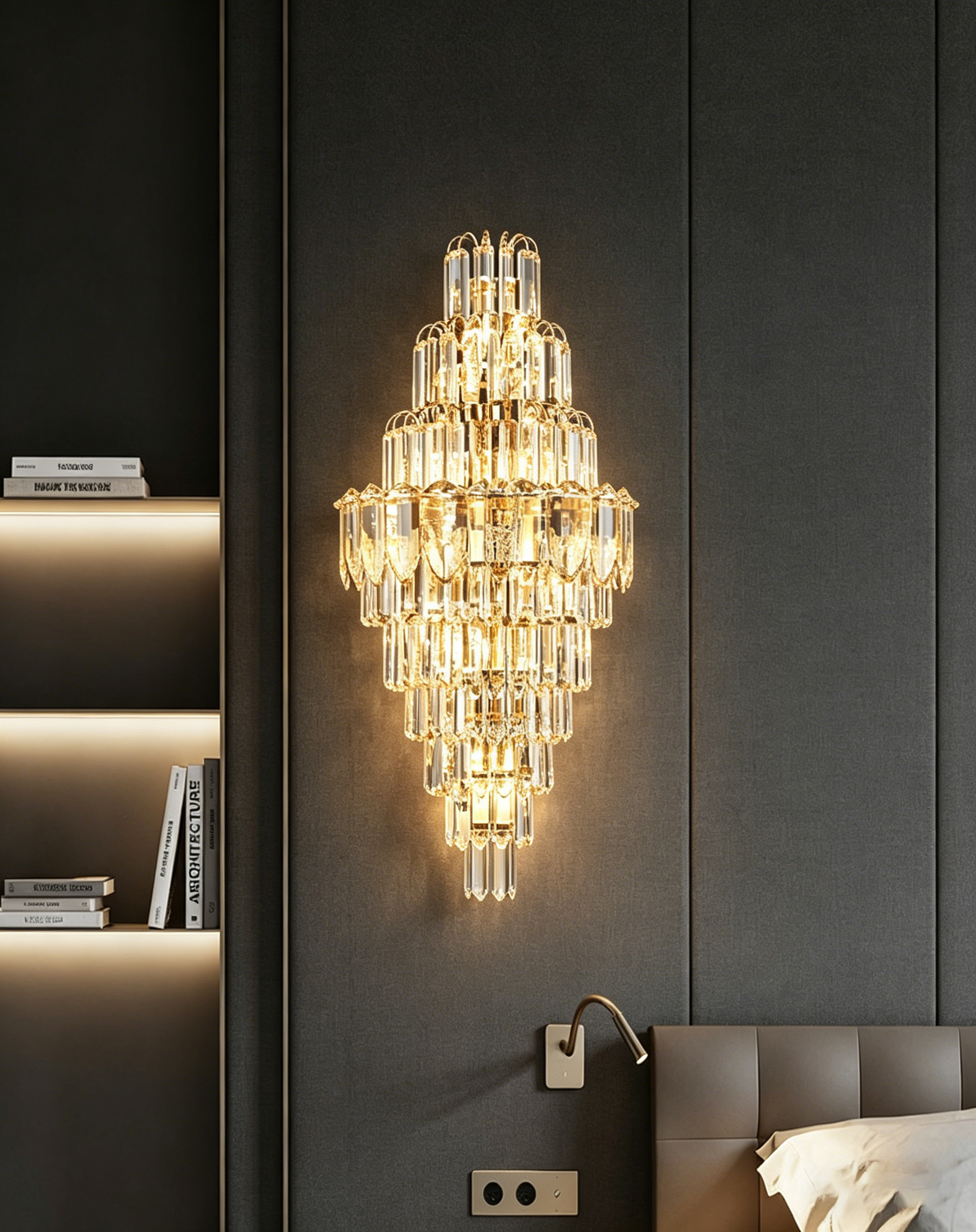 Qilux Crystal wall light 500 - Image 7